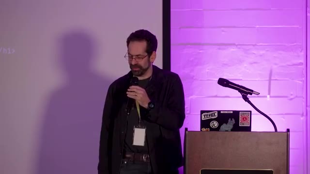 A typed HTML builder that forces escaping at the type level — node.text is required, and forgetting it is a type error.