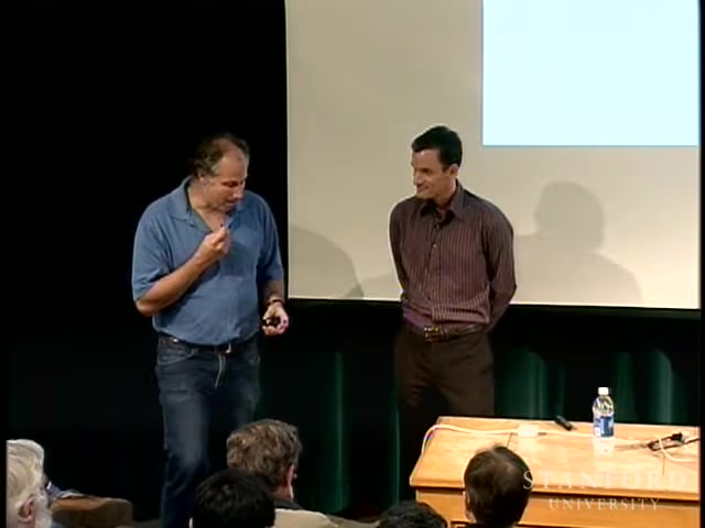Jeff Dean opening slide at Stanford's distinguished lecture series