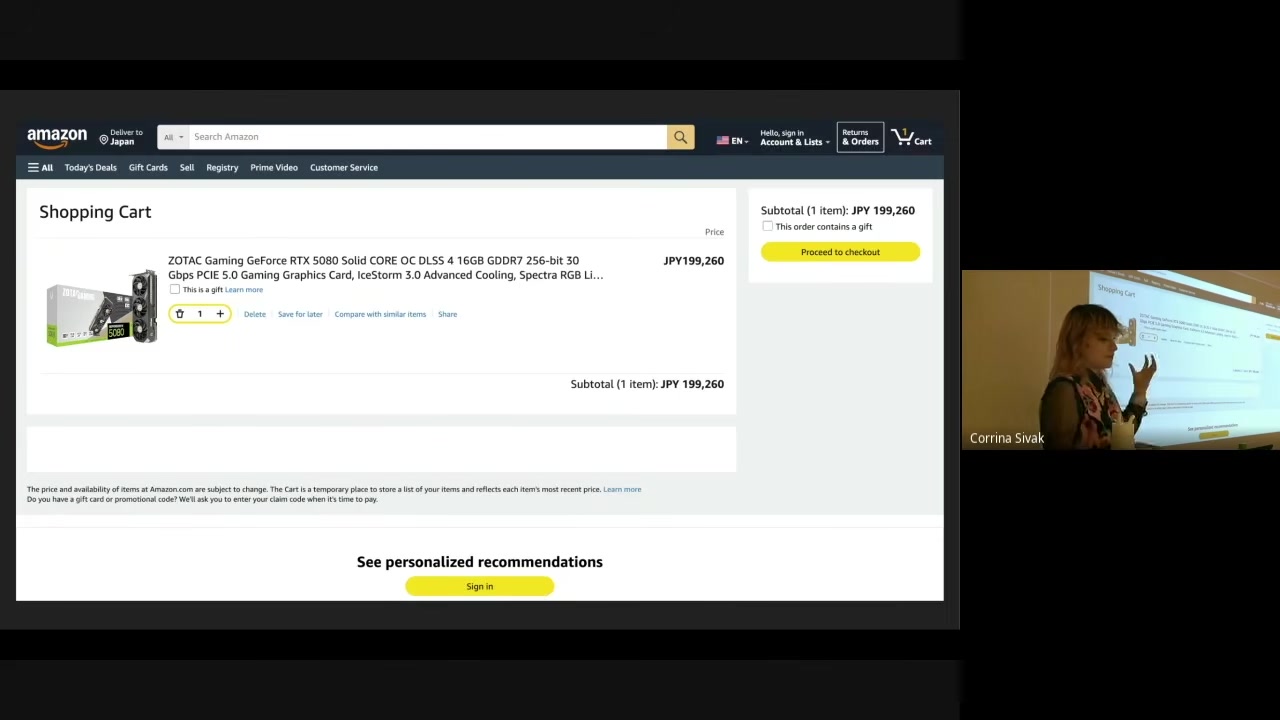 The Amazon shopping cart as motivating example