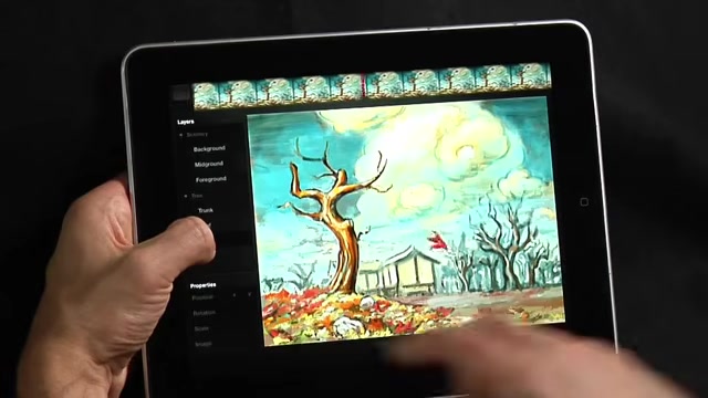 Animation created by performing the motion by hand rather than setting keyframes