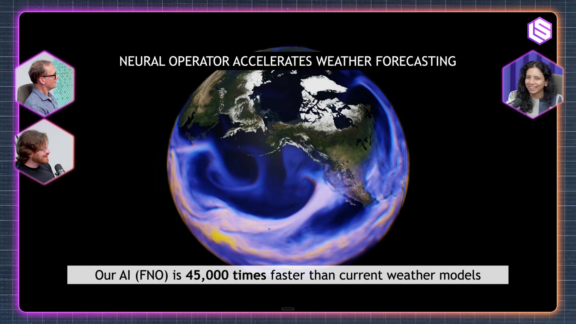 Atmospheric river forecast