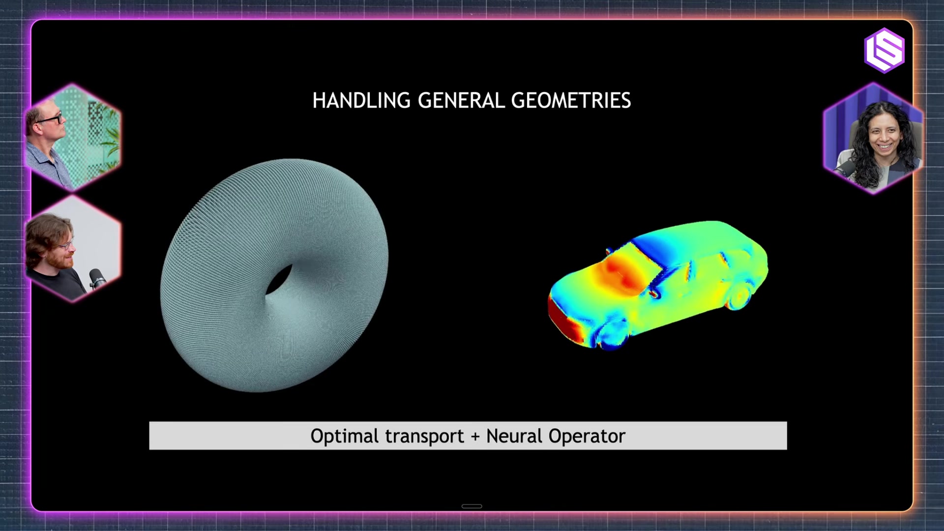 Car aerodynamics via geometry transform