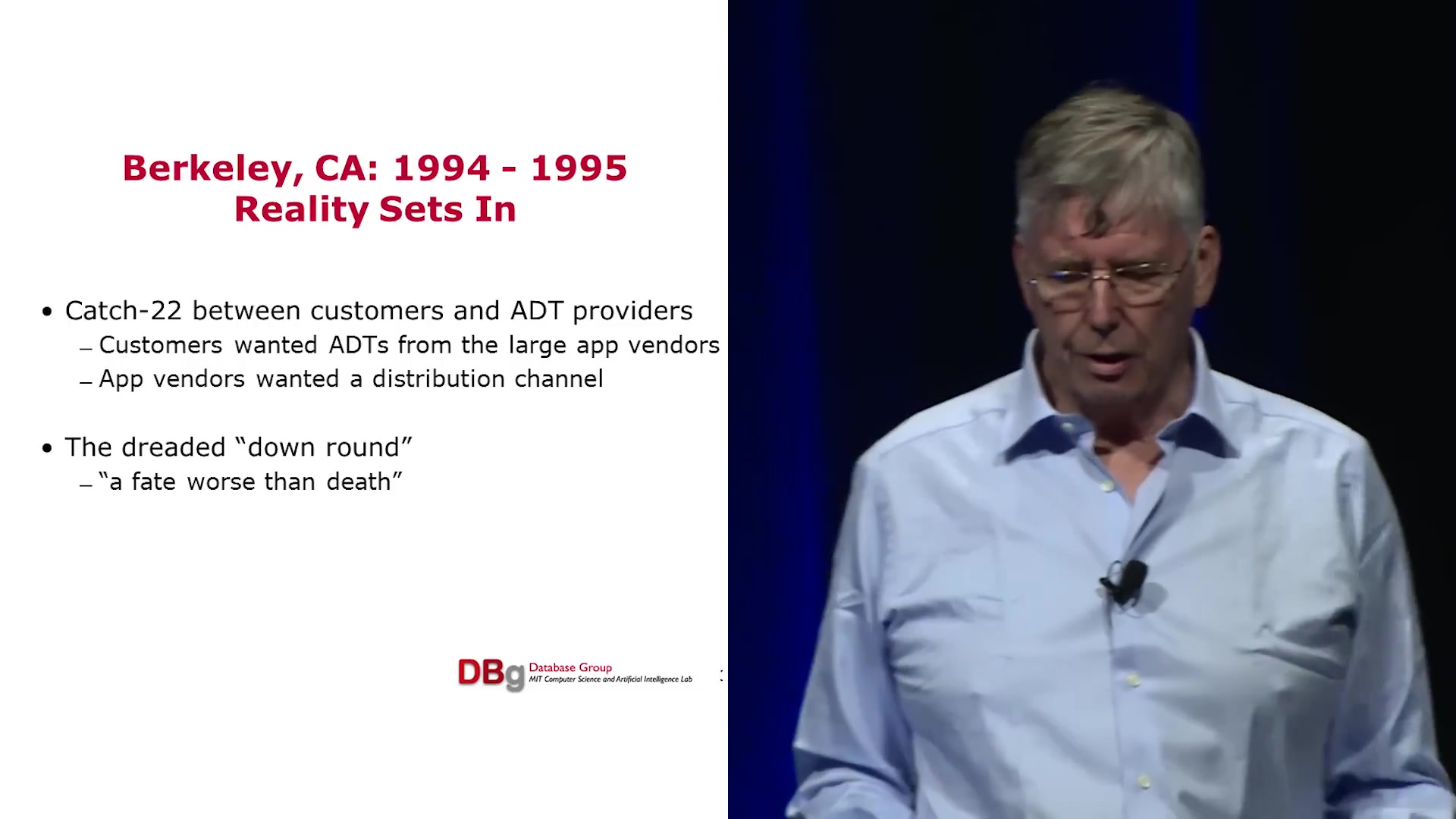 The chasm: app vendors wanted customers; customers wanted app vendors