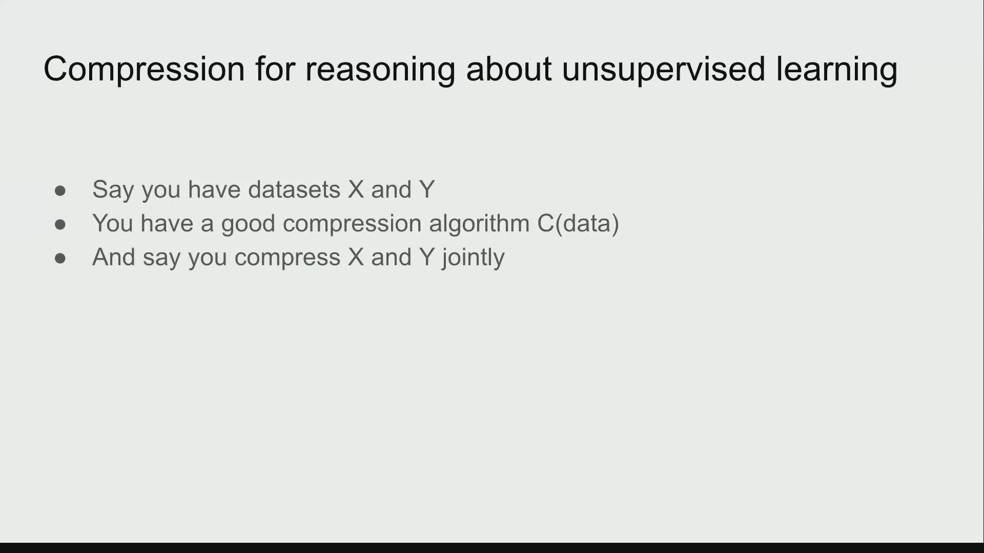 Two-file compression thought experiment